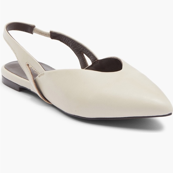 Seychelles Shoes - Seychelles Good Girl Slingback Flat in Ivory Size 6M NIB